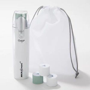 Emjoi Micro Mani Nail Buffer with 4 Smooth & Shine Rollers (White)